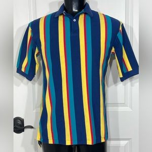 Vintage Rogue striped polo
